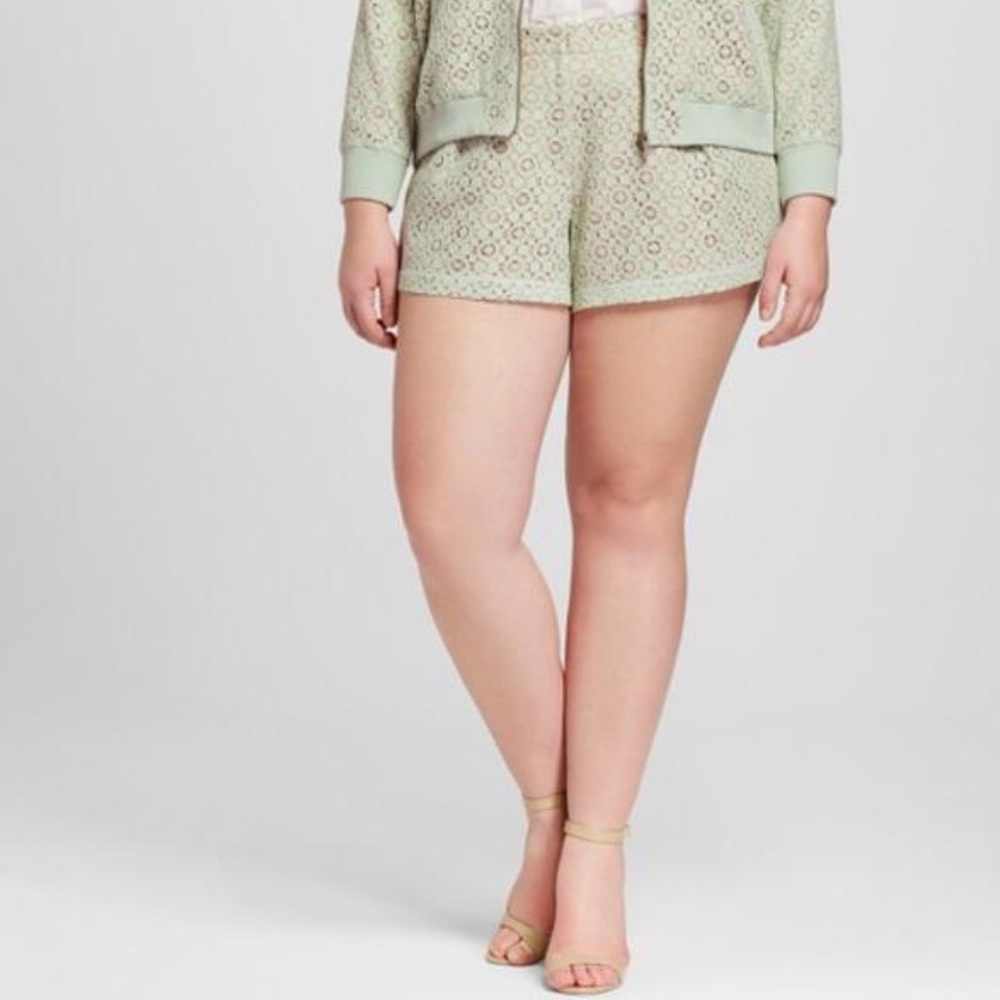 Victoria Beckham For Target Blush Floral Shorts